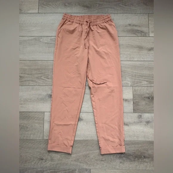 Daily Ritual Women's Soft Peach Joggers - Picture 4 of 6